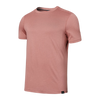 All Day Aerator Short Sleeve Shirt Crew Neck - SAXX - Burnt Coral - Front