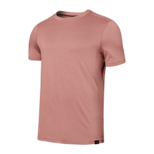 Load image into Gallery viewer, All Day Aerator Short Sleeve Shirt Crew Neck - SAXX - Burnt Coral - Front

