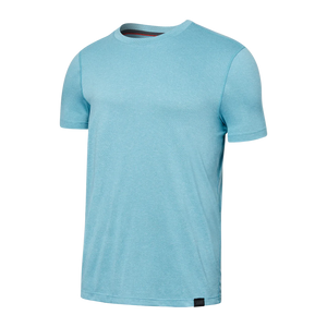 Mens 3Six Five Short Sleeve T-Shirt - SAXX - Dusk Blue - front