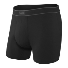 Load image into Gallery viewer, Mens Daytripper Boxer Brief - SAXX - Black - Front
