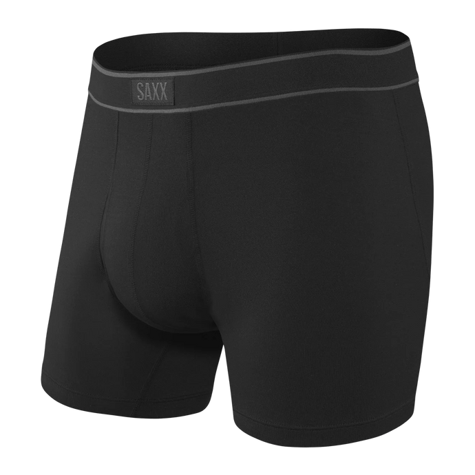 Mens Daytripper Boxer Brief - SAXX - Black - Front