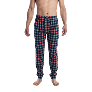 Mens Sleep Pants - SAXX - Checkered