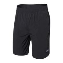Load image into Gallery viewer, Go Coastal 2 in 1 Volleyball Shorts - SAXX - 7 inch inseam - Black - Front
