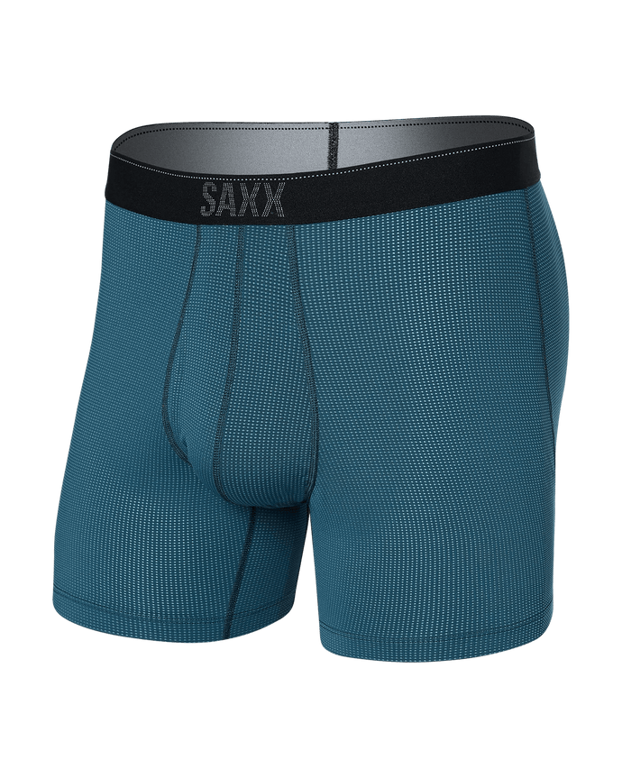 Storm Blue STU | Boxer Brief | Quest Mesh | SAXX