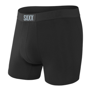 Mens Vibe Super Soft Boxer Brief - SAXX - Black