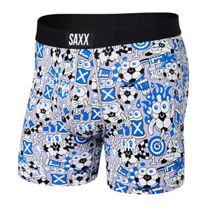 Mens Super Soft Boxer Brief - SAXX - Soccer