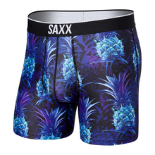 Load image into Gallery viewer, Mens Volt Breathable Mesh Boxer Brief - SAXX - Neo Pineapple
