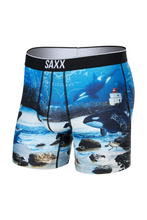 Load image into Gallery viewer, Mens Volt Breathable Mesh Boxer Brief - SAXX - Vancouver Island - Front
