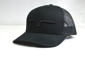 Mens Weekly Trucker Hat - Kimes - Black