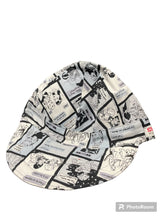 Load image into Gallery viewer, welding beanie with a comic pattern black and white

