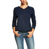 Womens Fire Resistant AC Crew Top Long Sleeve - Ariat - Navy