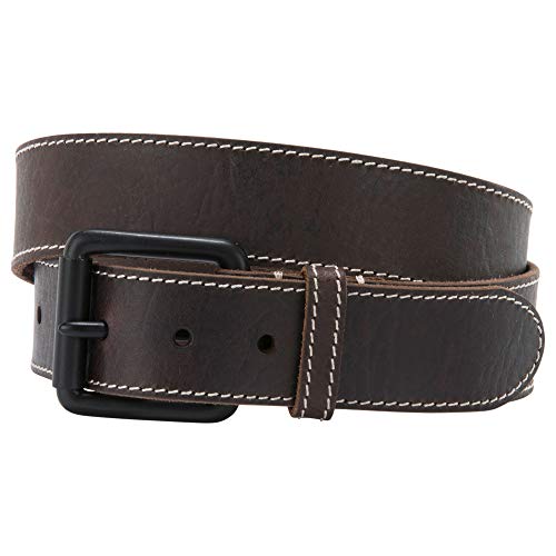Mens Belt - Browning - Brown Leather - Black Buckle