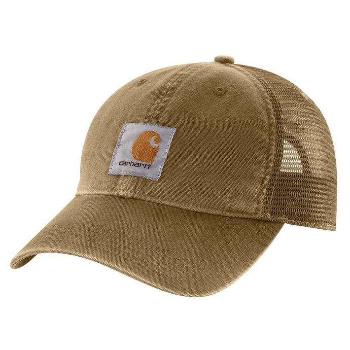 Canvas Mesh Cap - Carhatt - Hat - Khaki