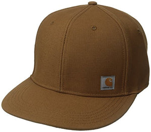 Duck Flat Brim Cap - Hat - Carhartt - Brown