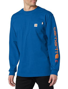 Mens Fire Resistant Midweight Long Sleeve Loose Fit - Carhartt - Blue