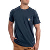 Mens Relaxed Fit T-Shirt - Carhartt - Rlxd - Navy