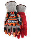 Safety Glove 360TPR Destroyer Impact - Watson Gloves - Red and Orange