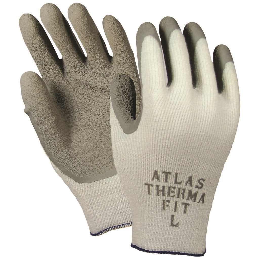 Thermafit Rubber Work Gloves - Atlas - Cream