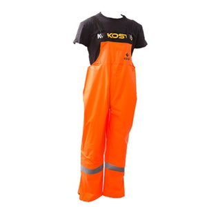 Mens Fire Resistant Rain Pants - Kosto - Orange