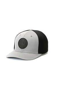 Mens Flex Fit Hat - Miller Cinch - Black and Grey